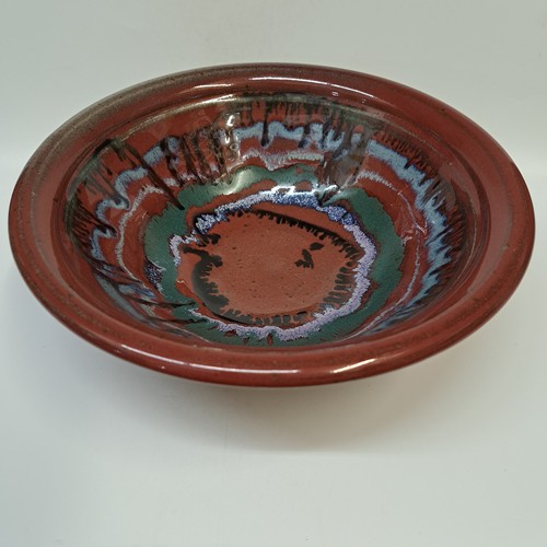 Click to view detail for #250518 Bowl, Red Fiesta $22